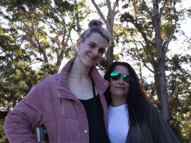 Imogen Brackin & Bronwyn Gwyther smiling.