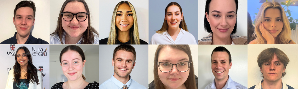 Headshots of 12 First Nations cadets