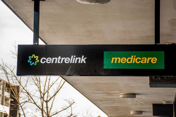 Centrelink sign