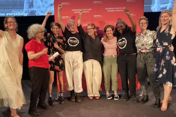 Members of the UnionsACT Women's Committee. December 2020. 